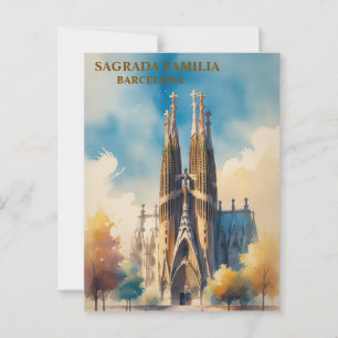Sagrada Família Briefkaart – iconisch Barcelona La