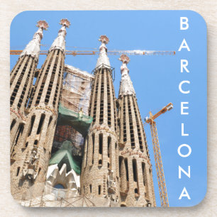 Sagrada Familia in Barcelona, Spanje Bier Onderzetter