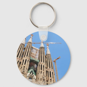 Sagrada Familia in Barcelona, Spanje Sleutelhanger