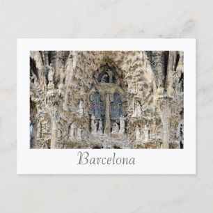 Sagrada Familia. Nativiteitsfaçade. Briefkaart