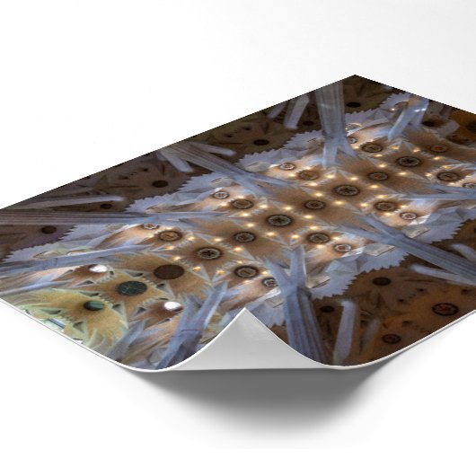 Sagrada Familia Poster (Hoek)