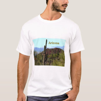 Saguaro berglandschap Tucson Arizona T-Shirt