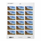 Saguaro Cactus Arizona Blue Sky Dramatic Clouds La Etiket (Full Sheet)