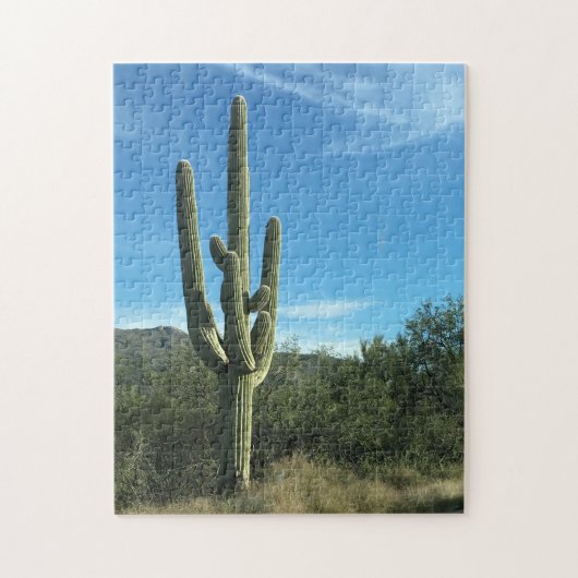 Saguaro Cactus Arizona Desert Puzzle Pittoresque (Vertical)