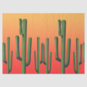 Saguaro Cactus Desert Decoupage Tissuepapier (Voorkant)