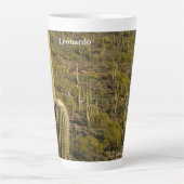 Saguaro Cactus Forest Arizona Latte Mok (Voorkant)