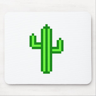Saguaro Cactus met 8 bits Muismat