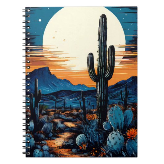 Saguaro Cactus | Notitieboek Journal (Voorkant)