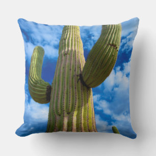 Saguaro cactus portret, Arizona Kussen