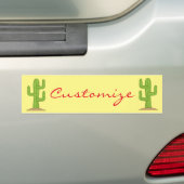 Saguaro Cactus Thunder_Cove Bumpersticker (Op auto)