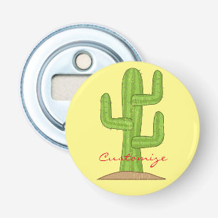 Saguaro Cactus Thunder_Cove Button Flesopener