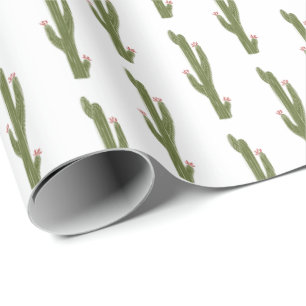 Saguaro Cactus woestijn Planten Gift elke achtergr Cadeaupapier