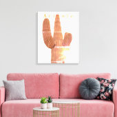 Saguaro Canvas Afdruk (Insitu (Woonkamer))