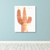 Saguaro Canvas Afdruk (Insitu (Houten vloer))