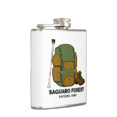 Saguaro Forest National Park Backpack Heupfles (Rechts)