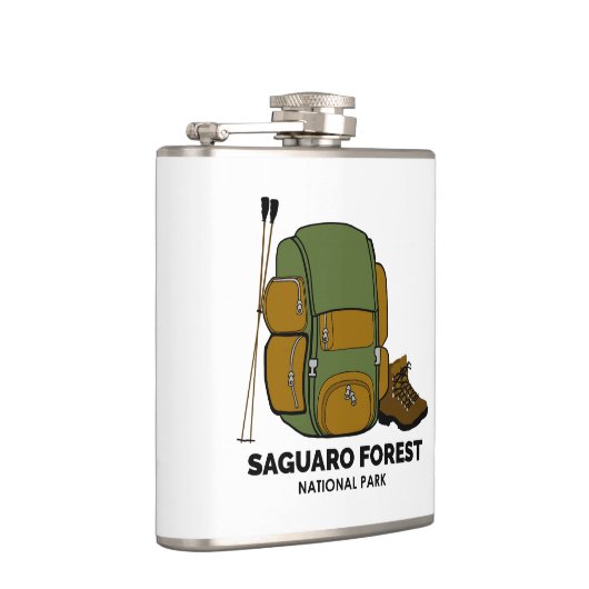 Saguaro Forest National Park Backpack Heupfles (Rechts)