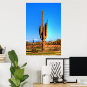 Saguaro Poster (Thuiskantoor)