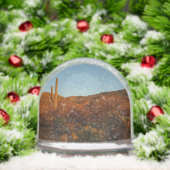 Saguaro Sunset I Arizona Desert Landscape Sneeuwbol (Kerstmis)