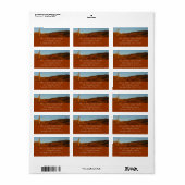 Saguaro Sunset I Arizona Etiket (Full Sheet)