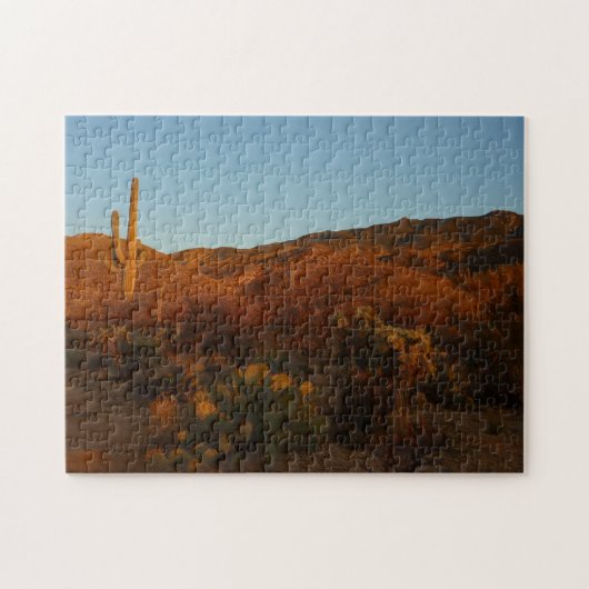 Saguaro Sunset I Arizona Legpuzzel (Horizontaal)