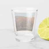 Saguaro Sunset I Arizona Shot Glas (Achterkant)