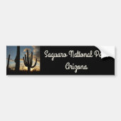 Saguaro Sunset II Arizona Bumpersticker (Voorkant)