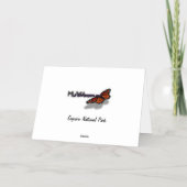 Saguaro Sunset II Arizona Carte de remerciements (Verso)