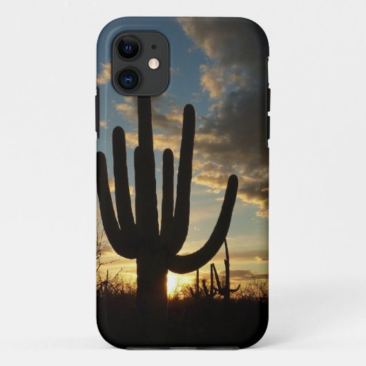 Saguaro Sunset II Arizona Case-Mate iPhone Case (Achterkant)