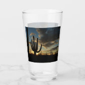 Saguaro Sunset II Arizona Glas (Achterkant)