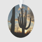 Saguaro Sunset II Arizona Ornament (voorkant)