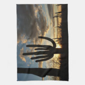 Saguaro Sunset II Arizona Theedoek (Verticaal)