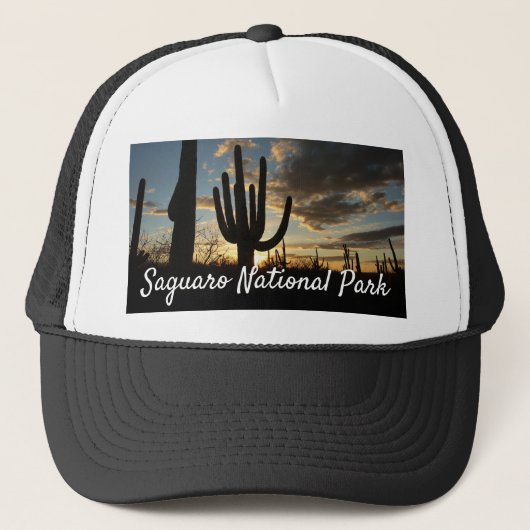Saguaro Sunset II Arizona Trucker Pet (Voorkant)