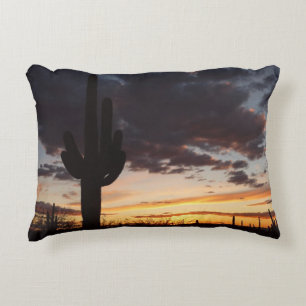 Saguaro Sunset III Arizona Accent Kussen