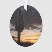 Saguaro Sunset III Arizona Desert Paysage (devant)