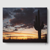 Saguaro Sunset III Arizona Gastenboek (Achterkant)