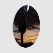 Saguaro Sunset III Arizona Ornament (voorkant)