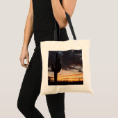 Saguaro Sunset III Arizona Tote Bag (Voorkant (product))
