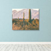 Saguaros Canvas Afdruk (Insitu (Houten vloer))