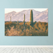 Saguaros Canvas Afdruk (Insitu (Houten vloer))