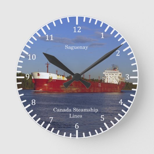 Saguenay klok (Voorkant)