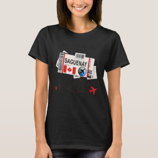 Saguenay Meisje Saguenay Instapkaart Saguenay T-shirt