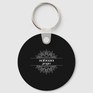 Sahaja Yoga Type Mandala Grafisch Sleutelhanger