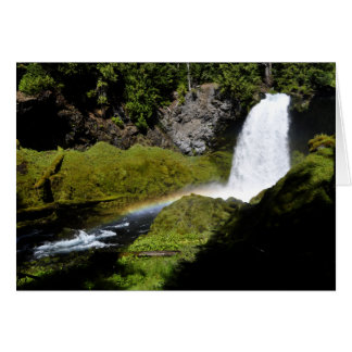 Sahalie Falls Rainbow