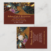 Sahara Hills Fractal Art Carte de visite (Devant / Derrière)