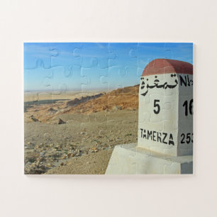 Sahara-mijlpaal, Tunesië 30 pc Legpuzzel