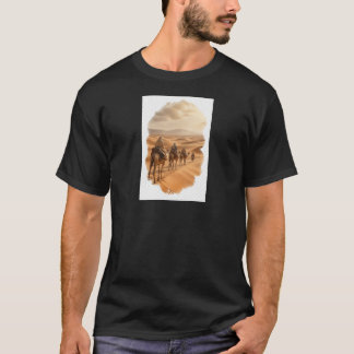 Sahara Woestijn Karavaan T-Shirt