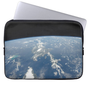 Saharaans stof waait westwaarts de Atlantische Oce Laptop Sleeve