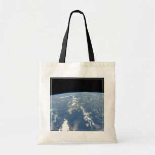 Saharaans stof waait westwaarts de Atlantische Oce Tote Bag