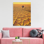 Saharan Journey 1995 Canvas Afdruk (Insitu (Woonkamer))