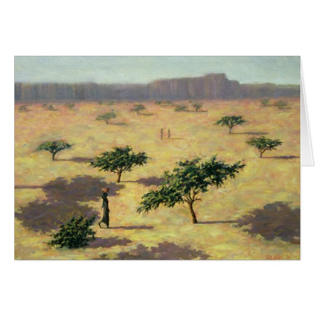 Sahelian Landscape Mali 1991 (Voorkant Horizontaal)